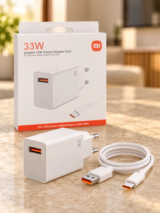 Type-C kabeli bilan Xiaomi 33W quvvatlash qurilmasi