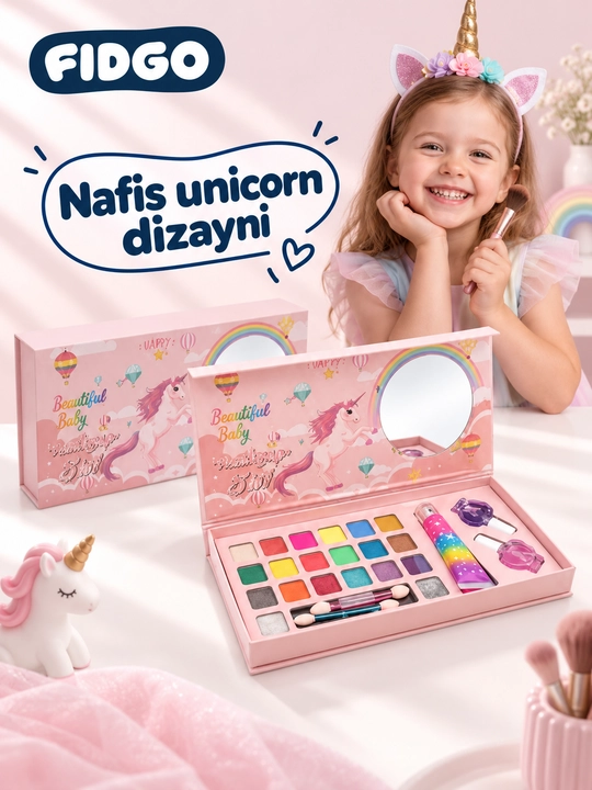 Bolalar pardoz-andoz uchun dekorativ kosmetika to‘plami