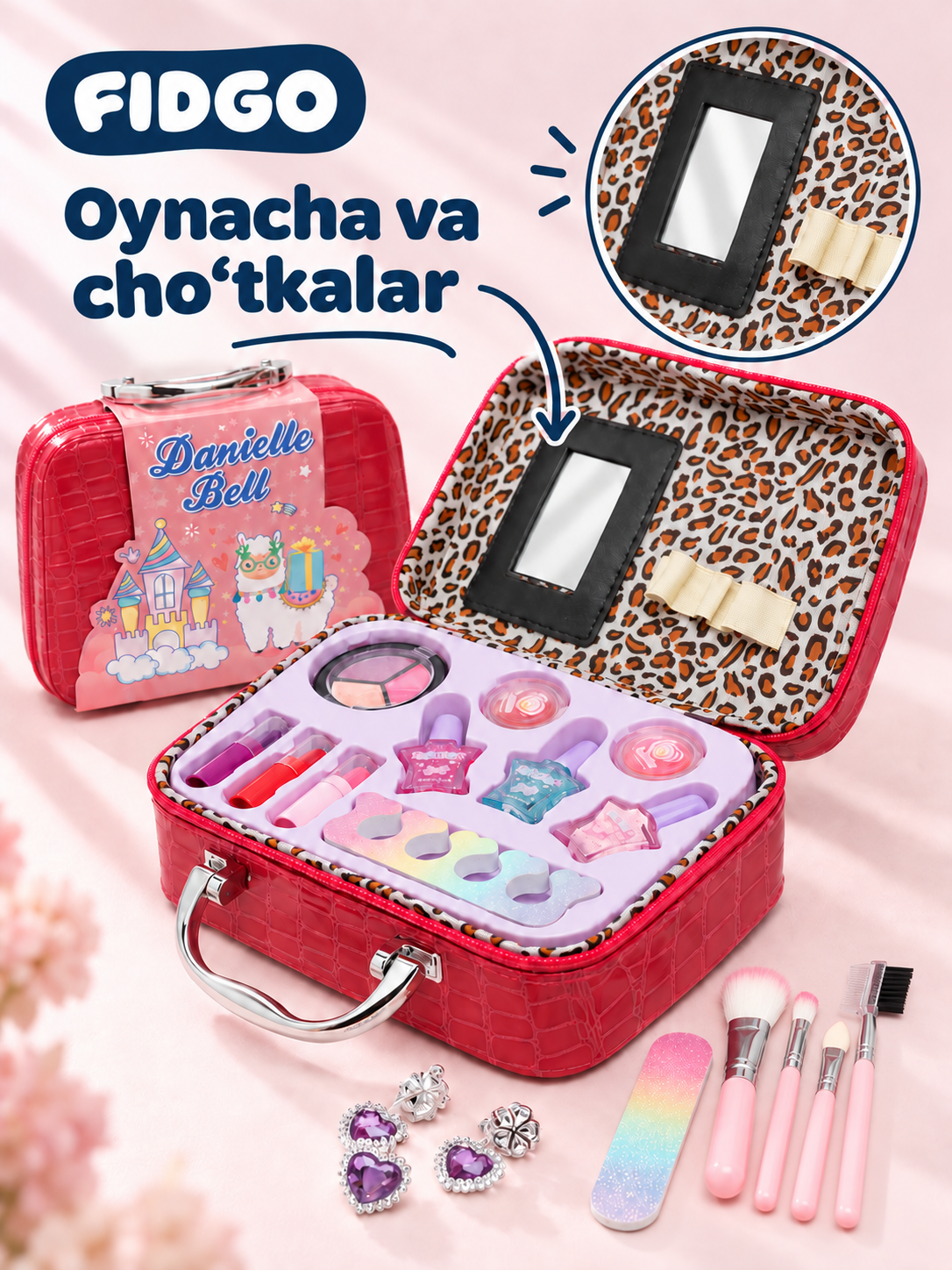 Bolalar pardoz-andoz uchun dekorativ kosmetika to‘plami