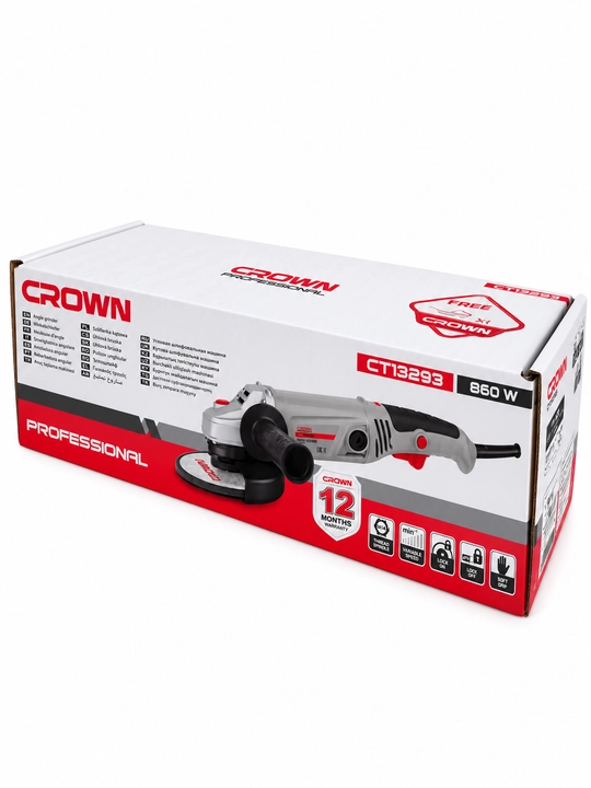 Болгарка, CROWN профессиональная  CT113290/ CT113293