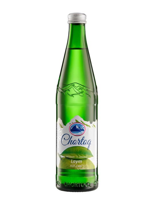 Mineral suv Chortoq laym ta'mi bilan, 330 ml - 