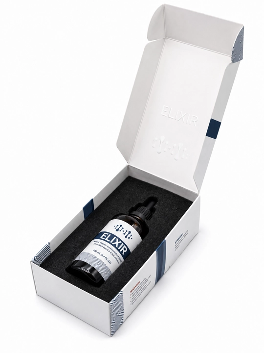 Elixir Boroda 16% – средство для роста волос и бороды Миноксидил