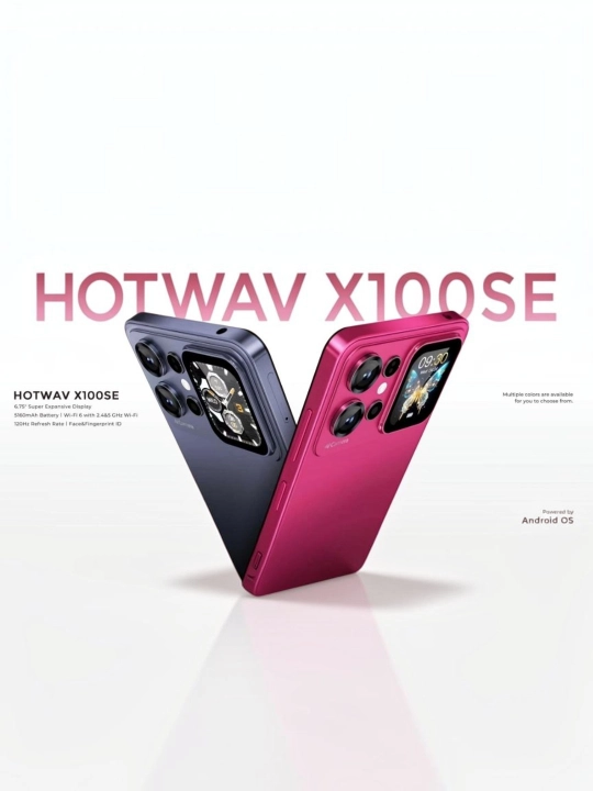 Смартфон Hotwav X100 SE 64GB Rom 16GB Ram Экран  6.75 120 Гц, 13Мп AI, 5160 мАч