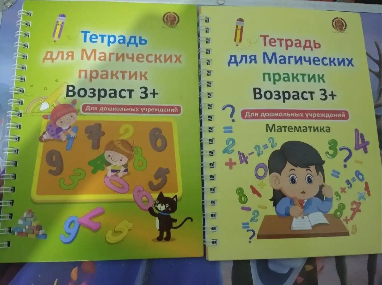 Развивающий активити блокнот «Пиши и стирай», 21 заданий, 2-3-4 лет, маркер в комплекте