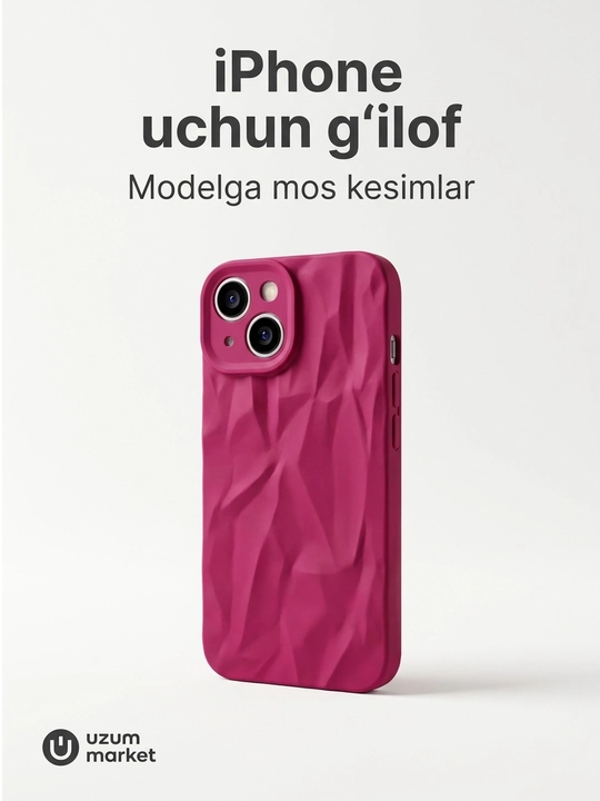 IPhone 14 seriyasi uchun himoya chexoli, 14 / 14 Plus / 14 Pro / 14 Pro Max