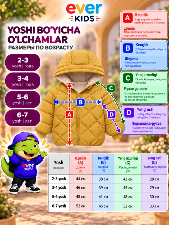 Куртка детская для мальчиков для девочек