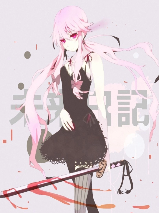 Laminatsiyalangan anime posterlari, A4 plakatlar, The Future Diary - 