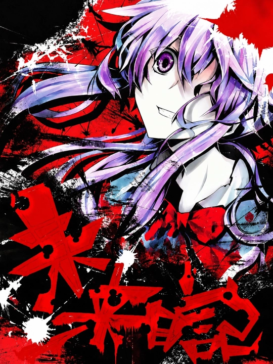 Laminatsiyalangan anime posterlari, A4 plakatlar, The Future Diary - 
