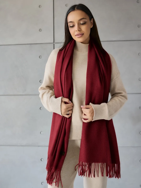 Ayollar uchun issiq kashmir sharf, yumshoq, 200×70 sm