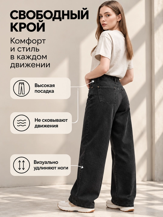 Jinsi shimlar ayollar uchun, baggy jeans, keng ayollar shimlari