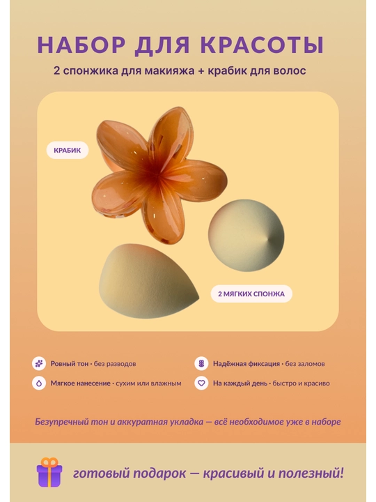 Спонжи для макияжа
