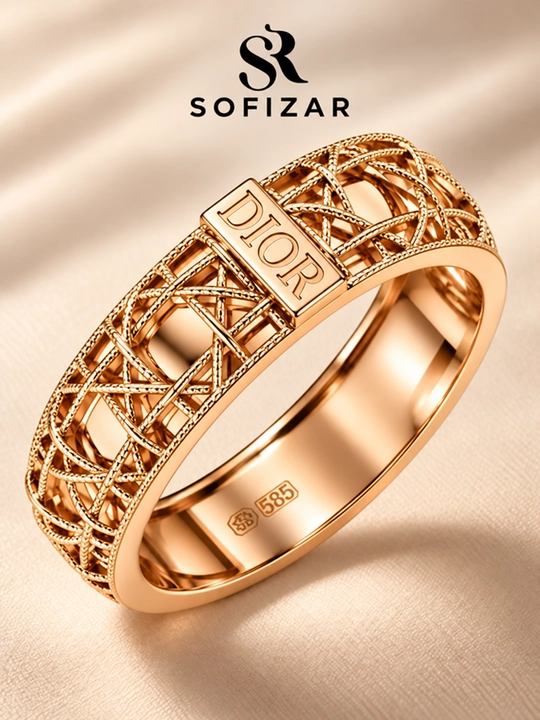 Женское золотое кольцо Sofizar 585 пробы, арт. 182001816 - 