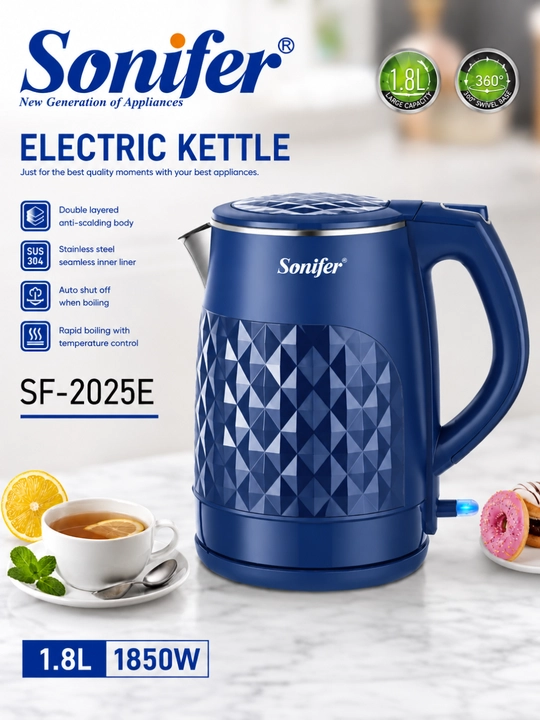 Elektr choynak Sonifer SF-2025E, 1,8 litr, 1850 Vt - 