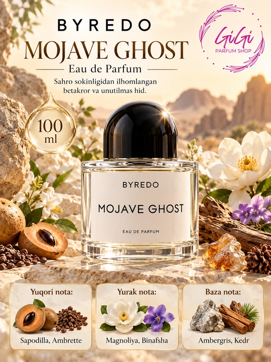 Byredo Mojave Ghost, Bal d'Afrique, Blanche, La Tulipe 100ml - 