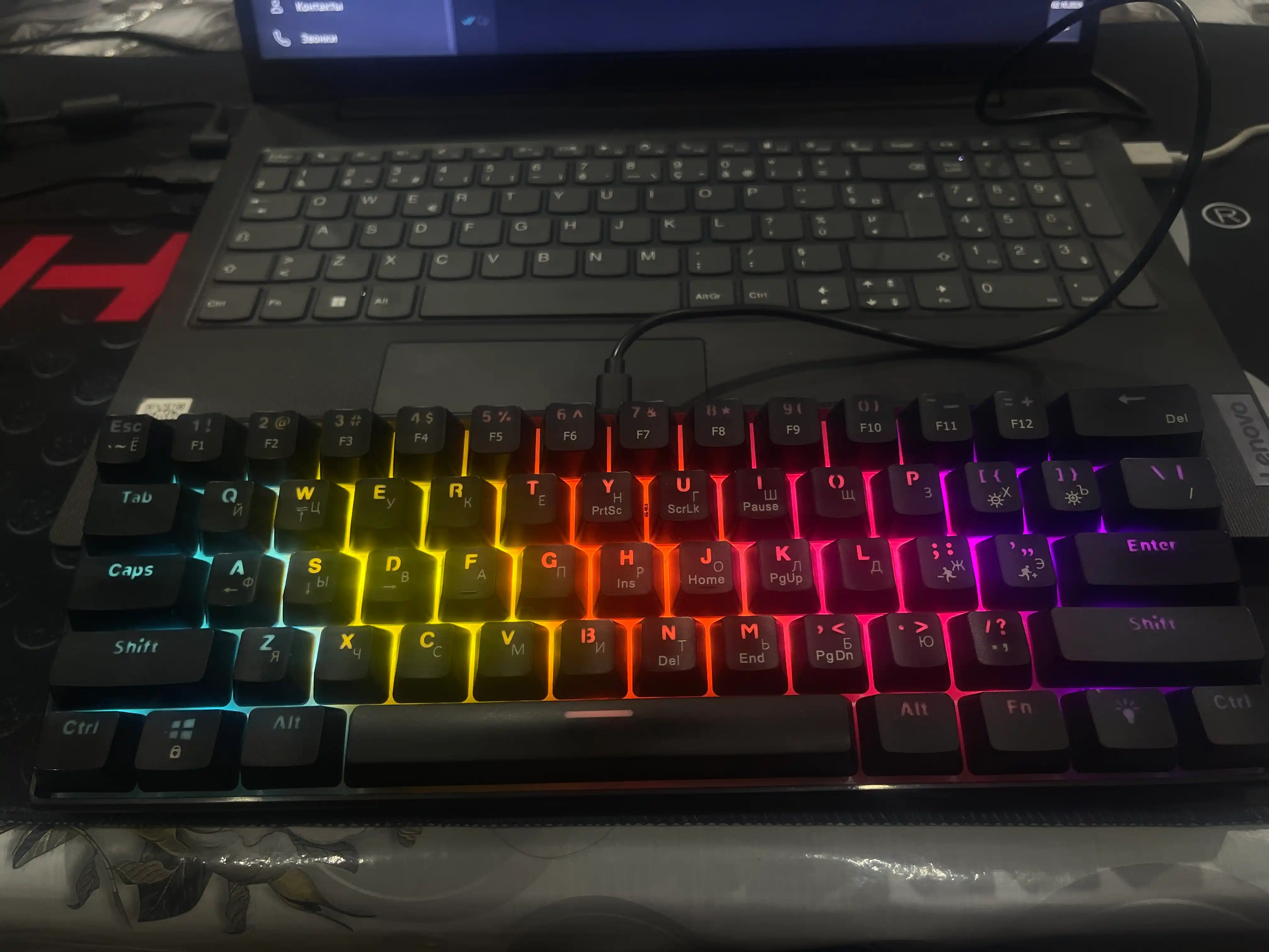 O‘yin uchun kibersport klaviaturalari ZIFRIEND AG68, RX75PRO VA BD61 oʻyin RGB yoritgichli