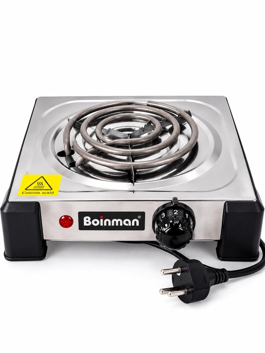 Elektr plita Boinman, 1 konforkali, spiral isitkichli, zanglamaydigan po‘lat