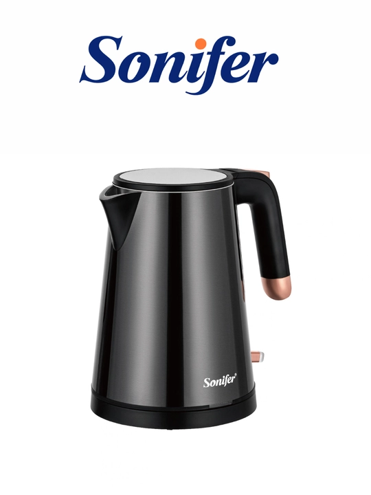 Elektr choynak Sonifer SF-2111, 1 litr, 1000 Vt, zanglamaydigan po‘lat