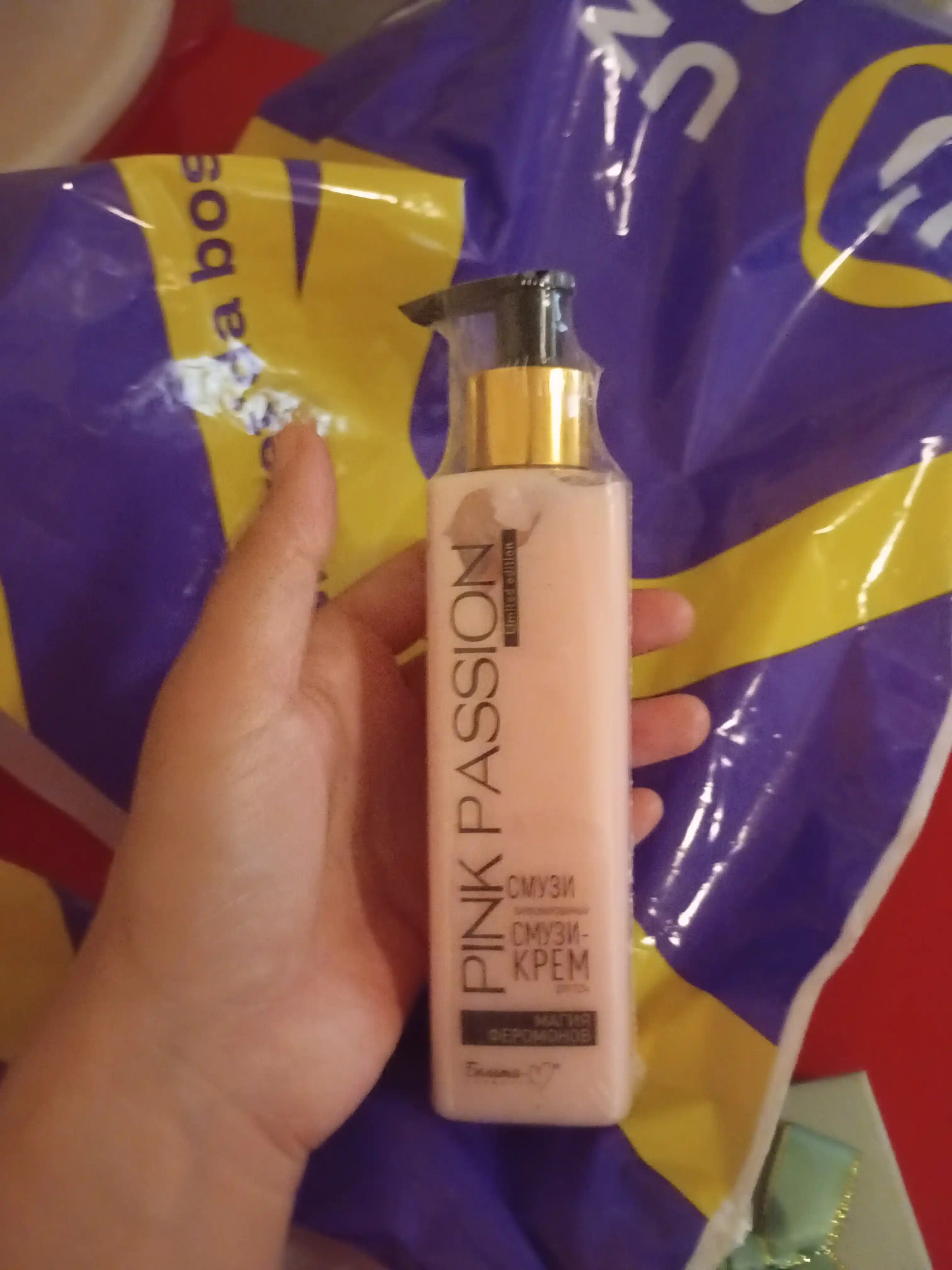 Pink Passion – Набор для ухода за телом из 4 средств (спрей, гель-душ, крем, скраб)
