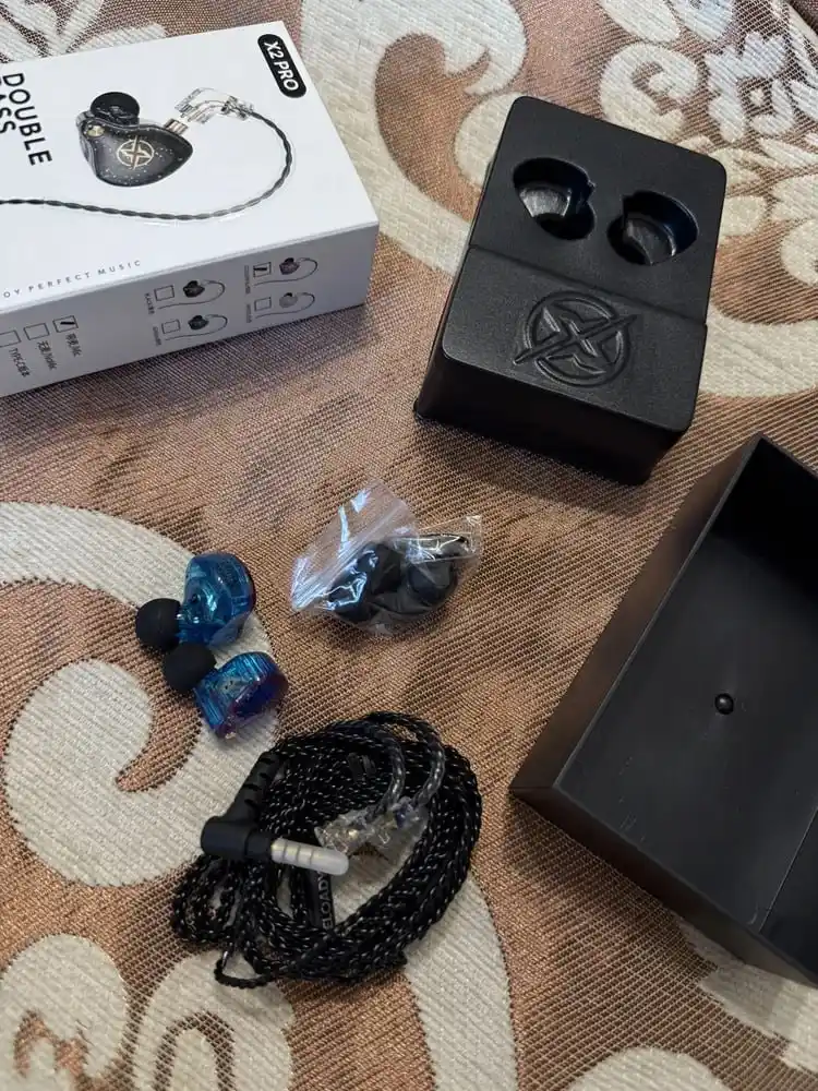 RELOADY simli naushniklar, X2 PRO modeli, jack 3.5mm
