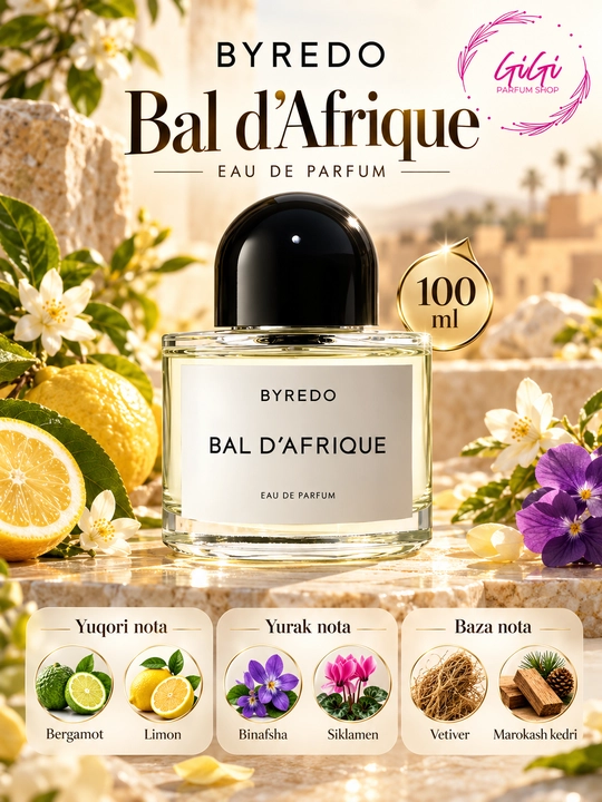 Byredo Mojave Ghost, Bal d'Afrique, Blanche, La Tulipe 100ml - 