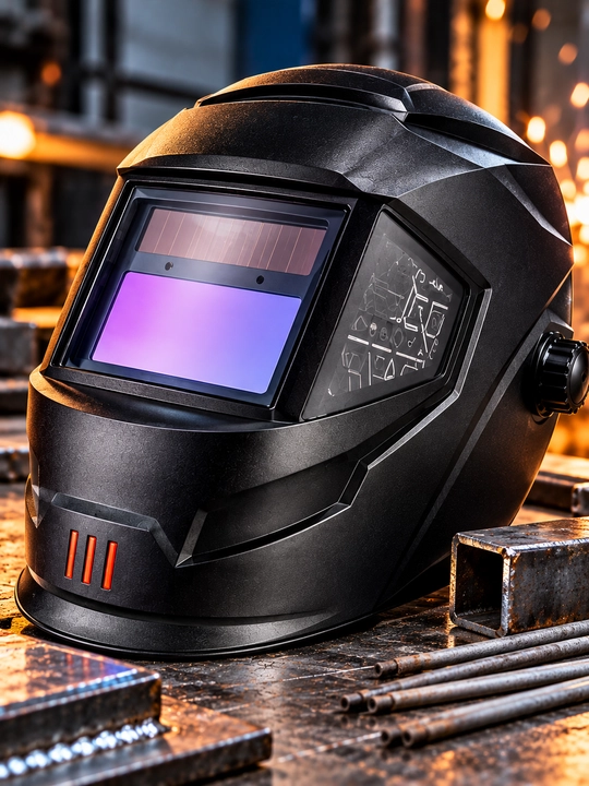 Elektron, avtomatik qorayuvchi svarka maskasi HWDH01-8830 — Xameleon payvandlash niqobi