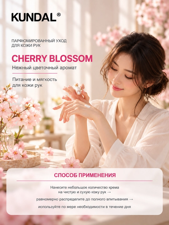 KUNDAL Крем для рук Shea Butter & Macadamia Pure Hand Cream, 50 мл