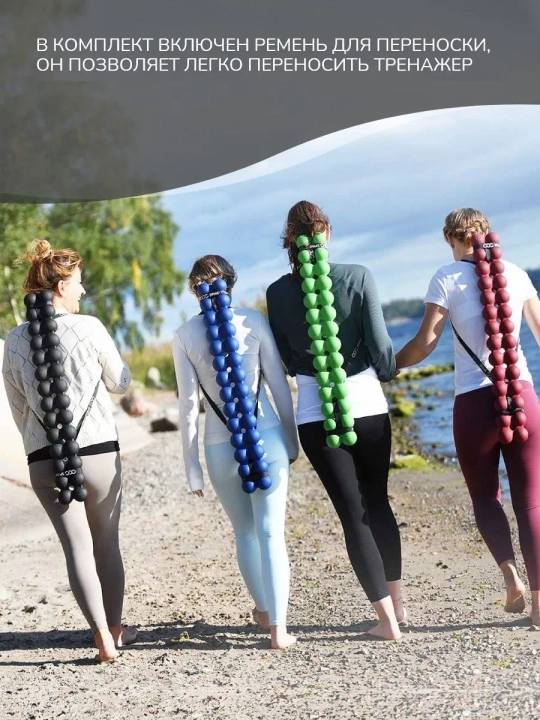 Mobillik va massaj uchun SPINEFITTER by SISSEL trenajyori