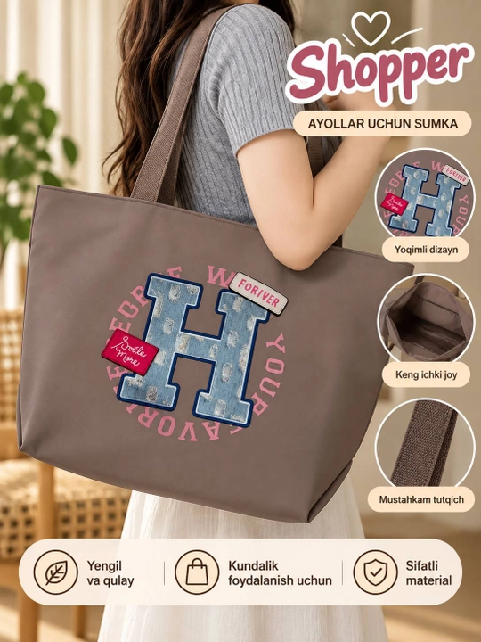 Ayollar shopper sumkasi - 