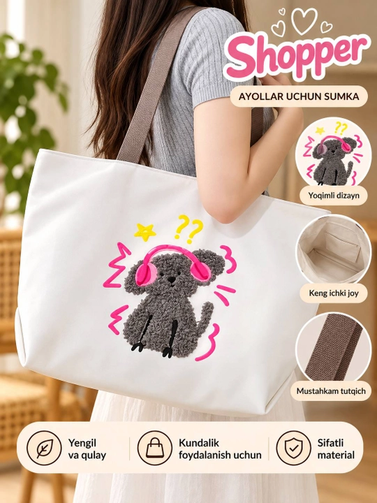 Ayollar shopper sumkasi - 
