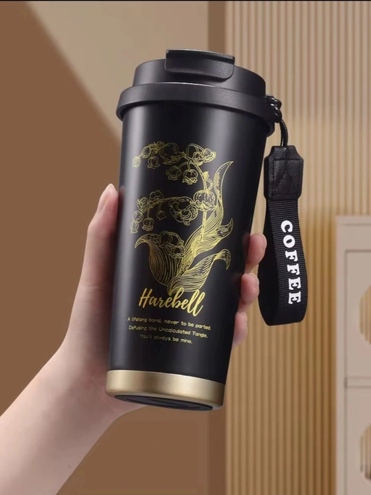 Choy va qahva uchun germetik termokrujka, SUS316 zanglamaydigan po‘latdan yasalgan, 500 ml