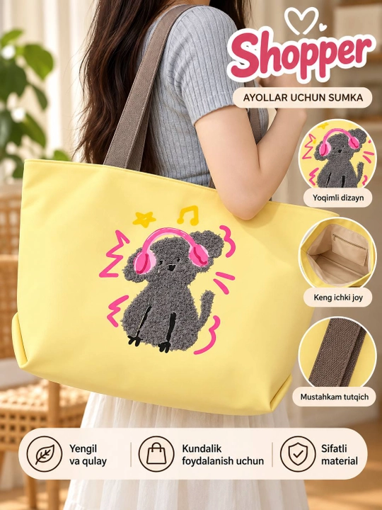 Ayollar shopper sumkasi - 