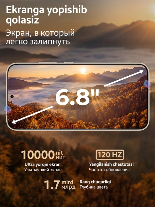 HONOR X9e Pro smartfon, 6/256 8/256 GB telefon, soat, quloqchinlar sov'ga