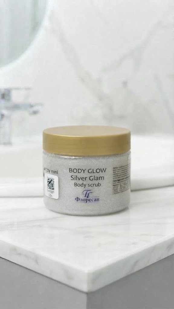 Floresan Body Glow Shimmer Body Scrub xushbo‘y skrab - 
