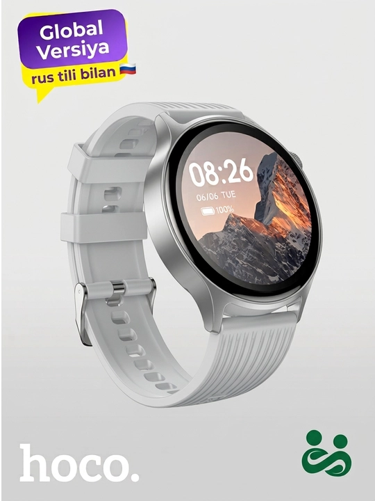 Умные часы Hoco Y46, смарт часы с Bluetooth-звонками, IP67, HD-экран 1.39 дюйма