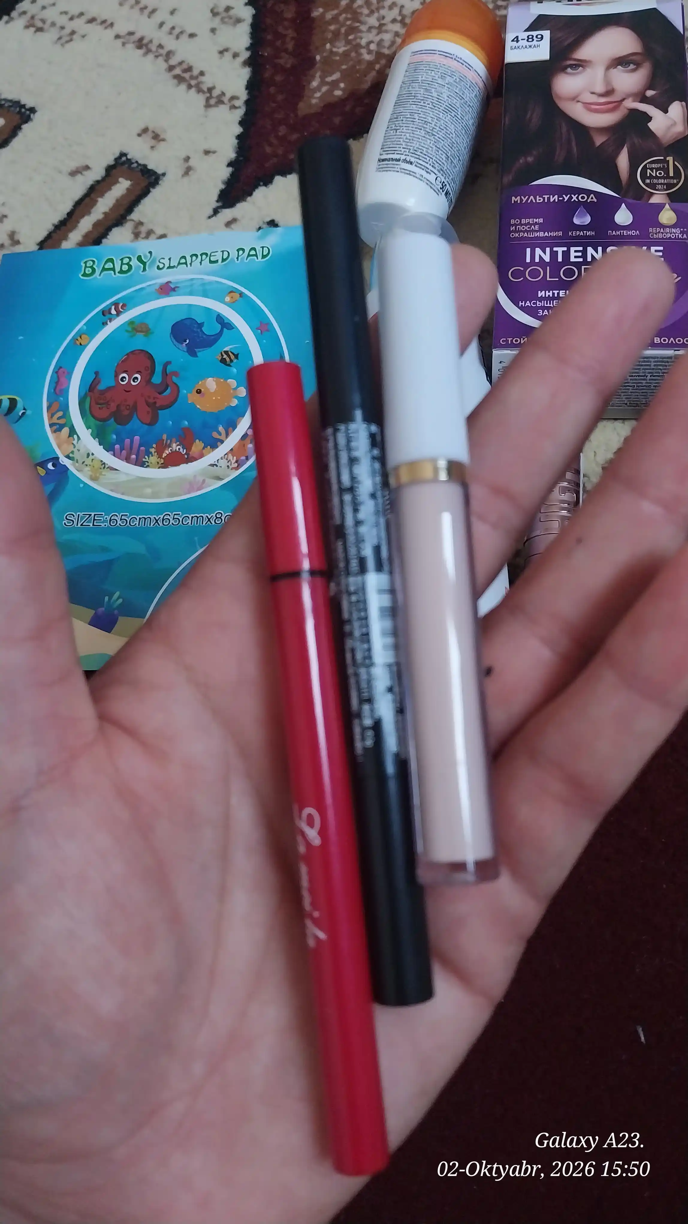 SVMY Professional Makiyaj Seti 3 in 1 — Padvodka, Qosh Qalami & Konsiler To‘plami