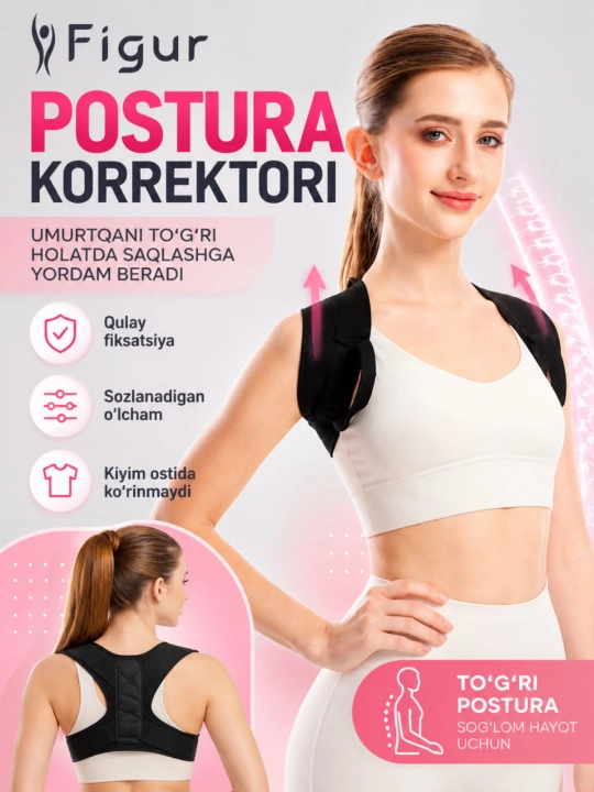 Корректор осанки для детей, для спины, от 5 до 12 лет