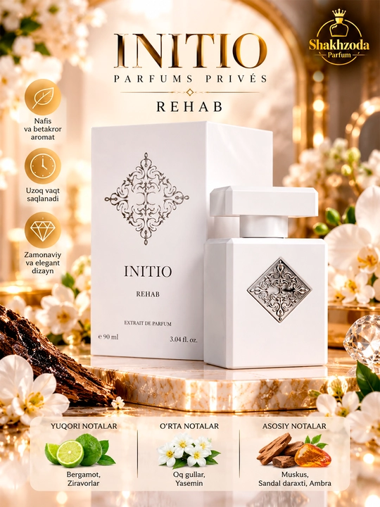 INITIO Parfums Privés REHAB atiri, 90 ml