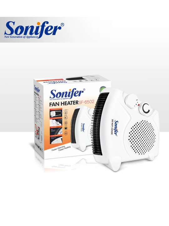 Elektr isitgich Sonifer SF-6502, 2000 Vt, 2 ta isitish rejimi, sozlanuvchi termostat