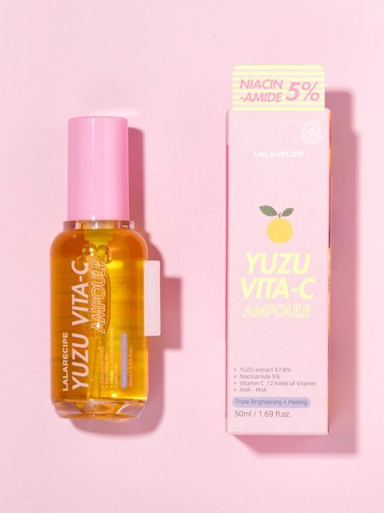 Yuzu Vita-C Ampoule - tiniqlashtiruvchi va tiklovchi zardob,krem,kremlar - 