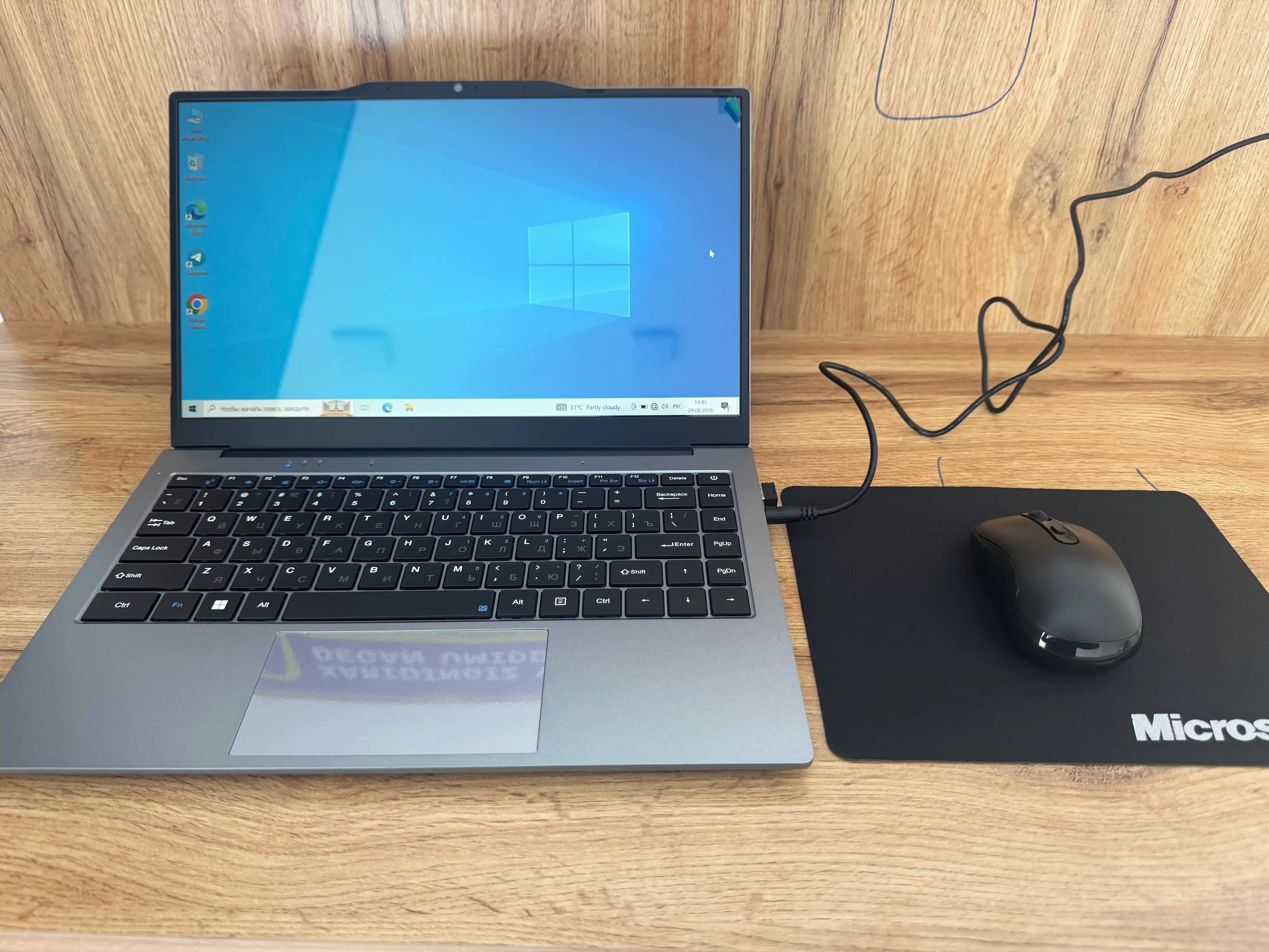 Noutbuk HELPER ekran 14.1 ofis, uy, o‘qish va ish uchun, Windows o‘rnatilgan