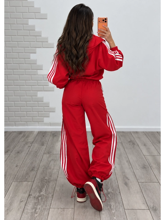 Ayollar dvoykasi oversize, sport kostyum shim ayollar uchun