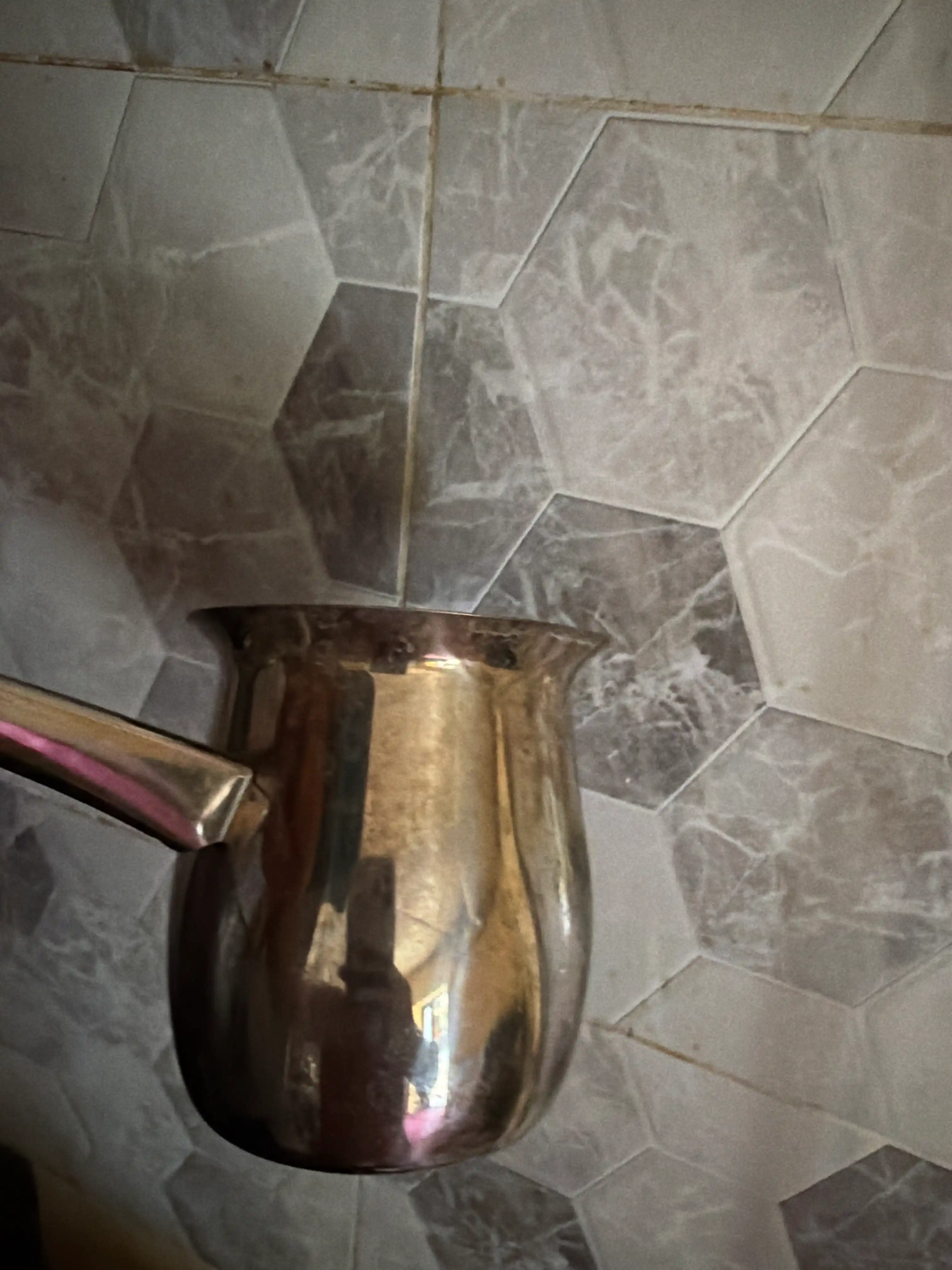 Zanglamas po‘latdan turka to'plami, 3 dona, qahva tayyorlash uchun 200, 400, 600 ml