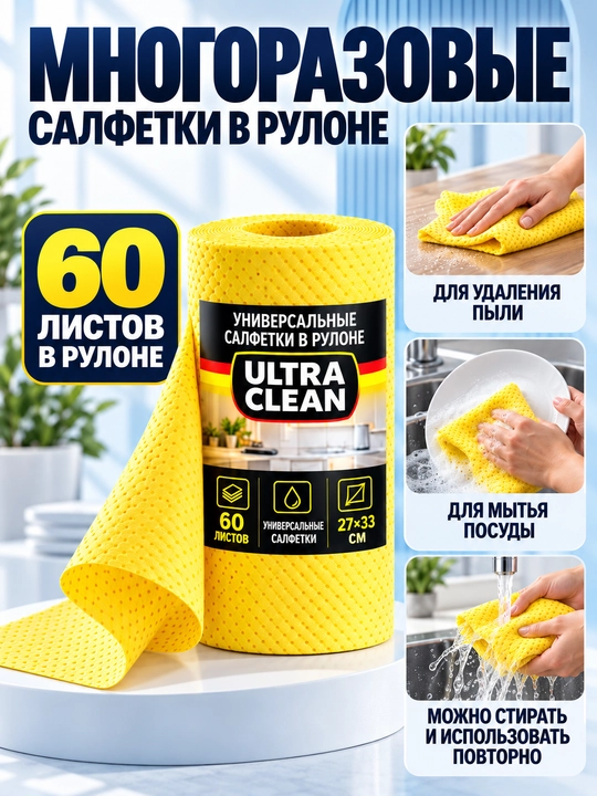 Салфетки для уборки, Губка для посуды, салфетки,салфетки, салфетки для уборки, ultra 20 - 