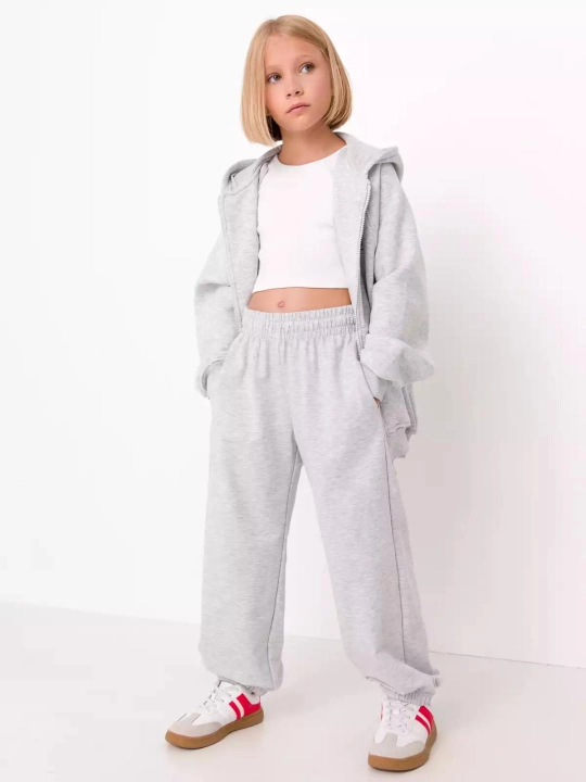 Qiz bola uchun shim, jogger paxta NEO - 