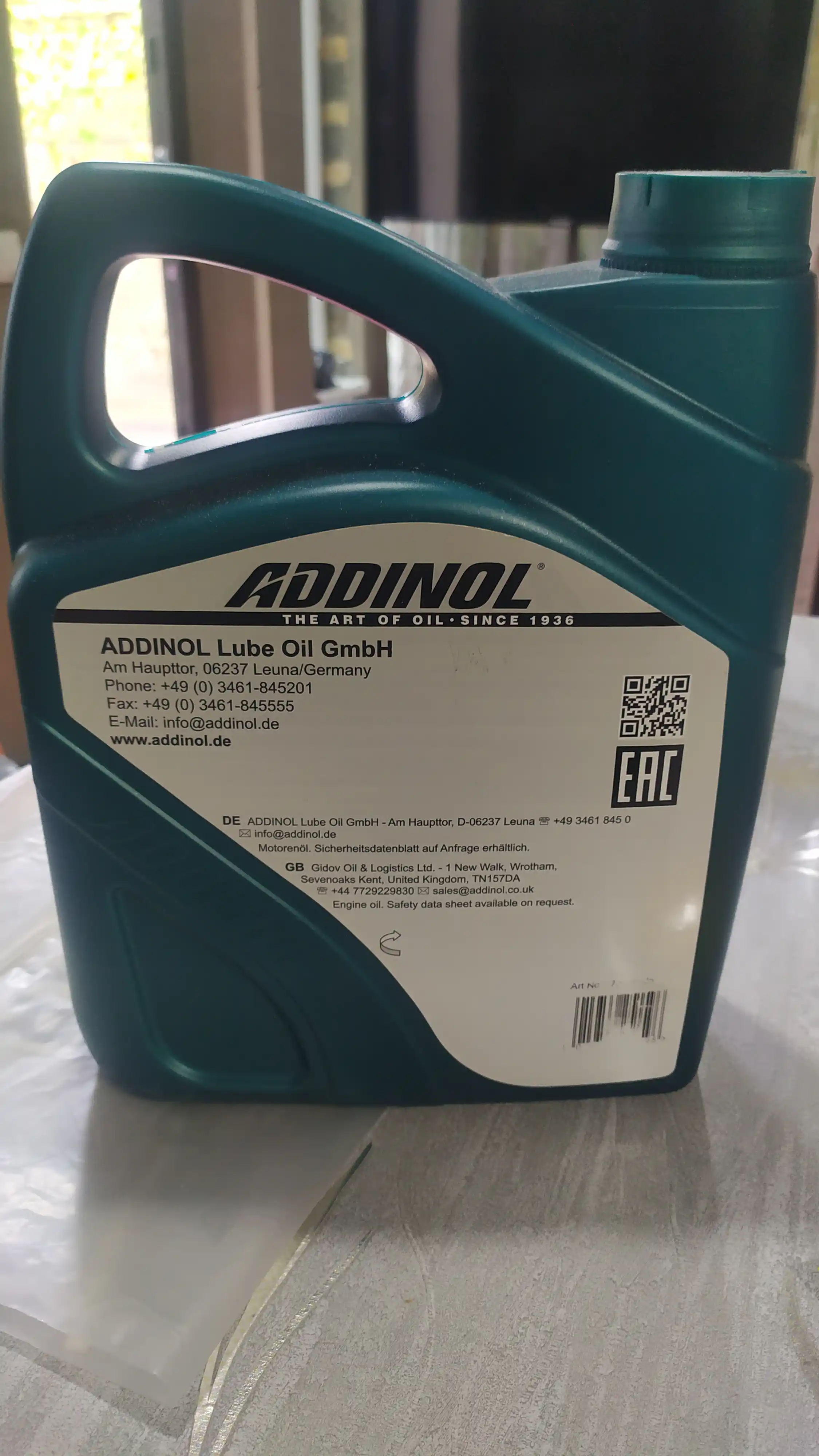 Sintetik motor moyi Addinol Premium 5W-30 Dexos1