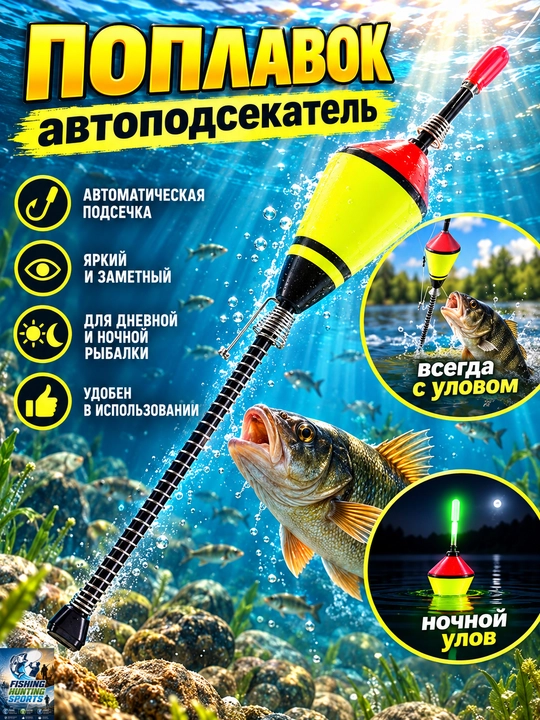 Поплавок автоматическая подсечка для дикой рыбалки - 
