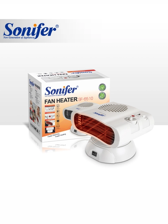Mini elektr isitgich Sonifer SF-6510, 2000 Vt, 2 rejim, termostat