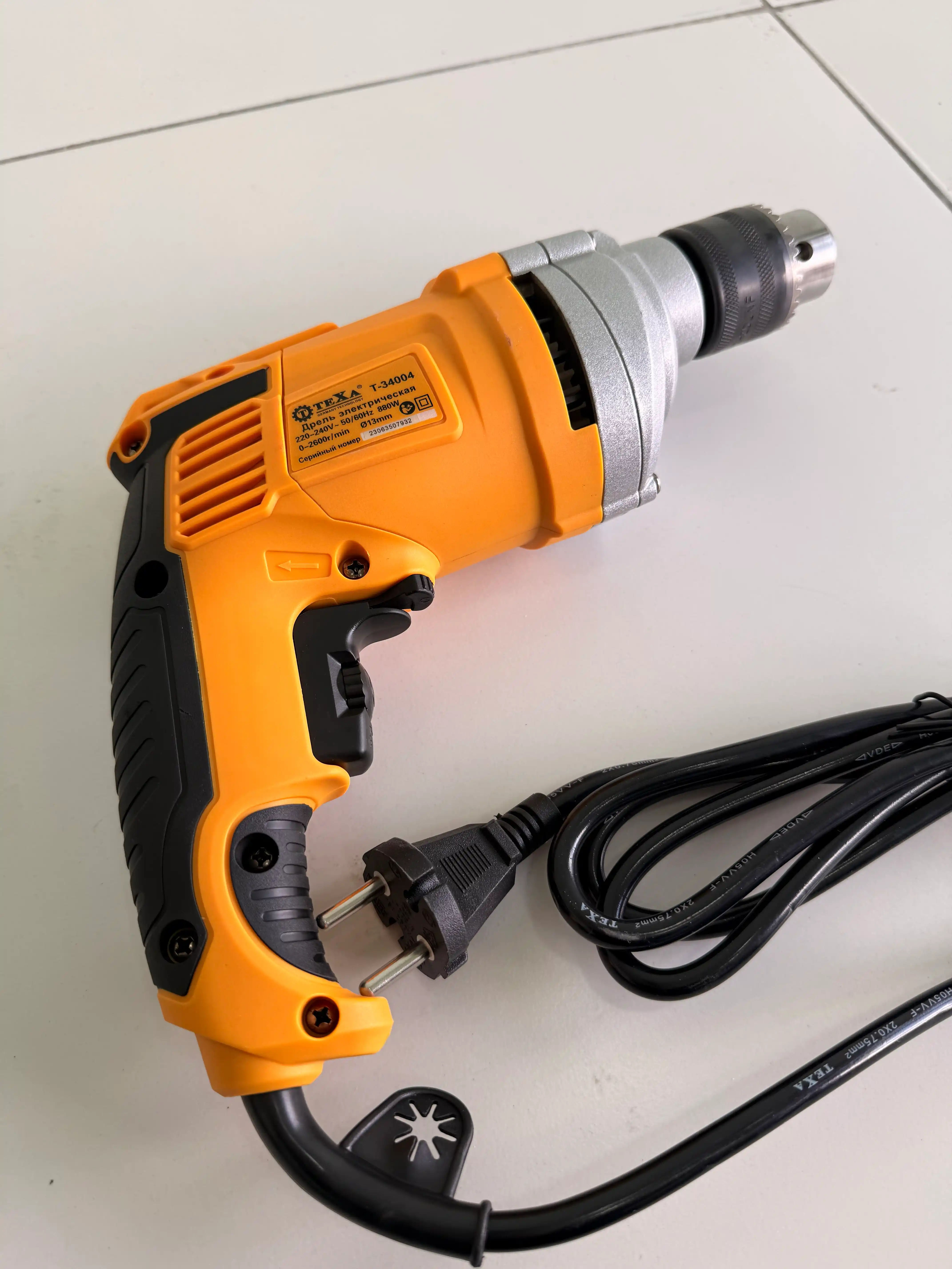 Elektr drel TEXA  T-34002 / T-34004