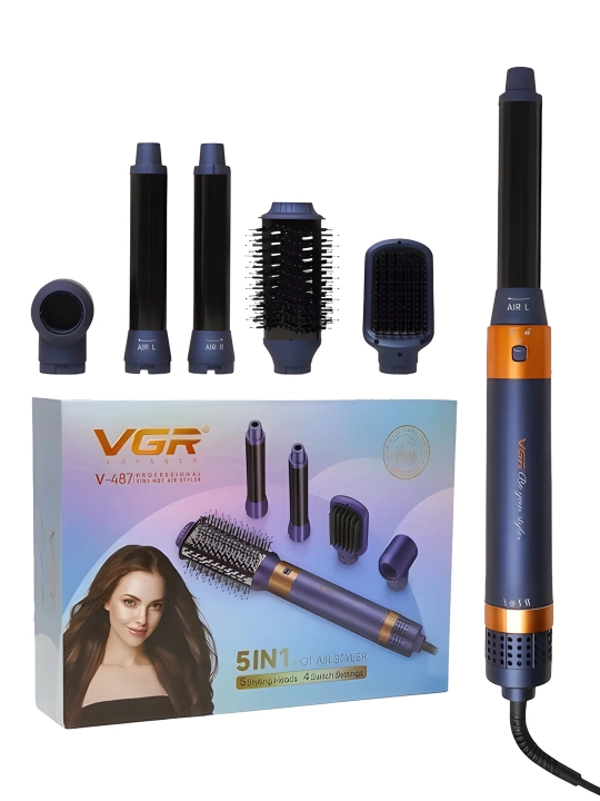 Professional soch quritgich VGR 6 tasi 1 da,multistayler, cho'tkali, soch turmaklash uchun