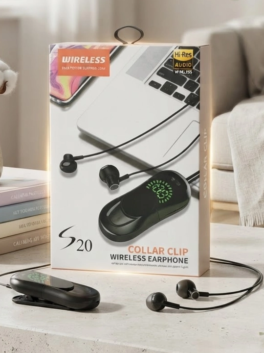 MP3 Pleyer, simsiz audio pleyer, Collar Clip